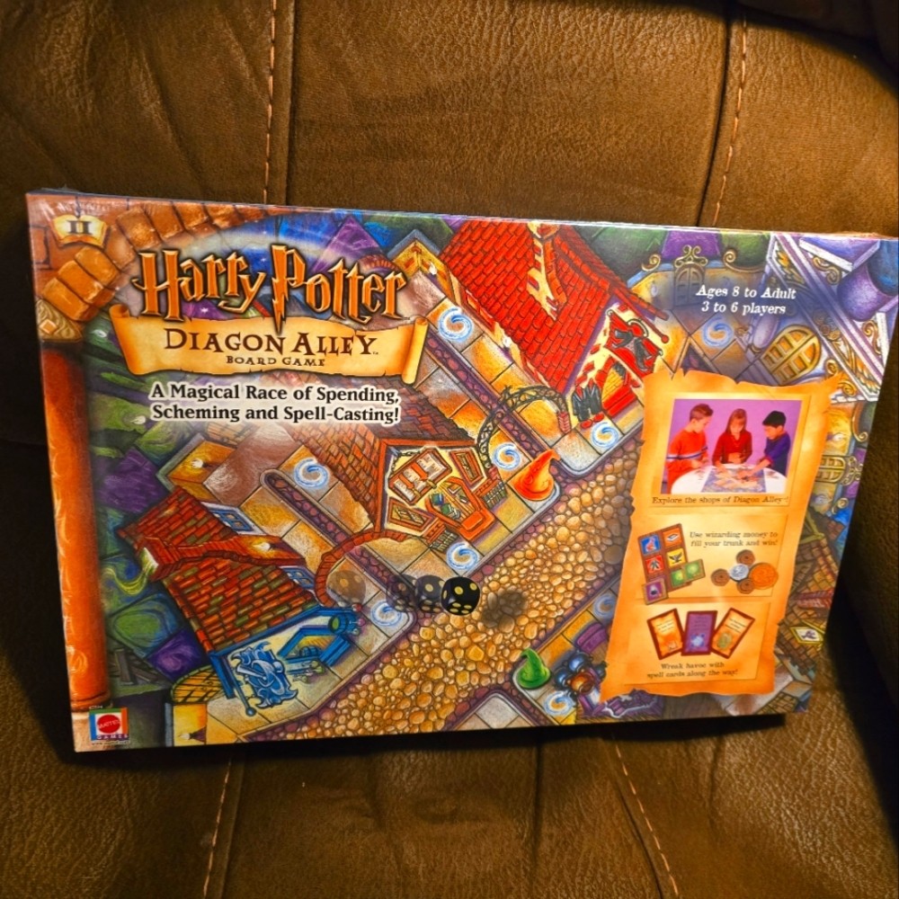 NEW Unopened Vintage The Harry Potter Diagon Alley Board Game